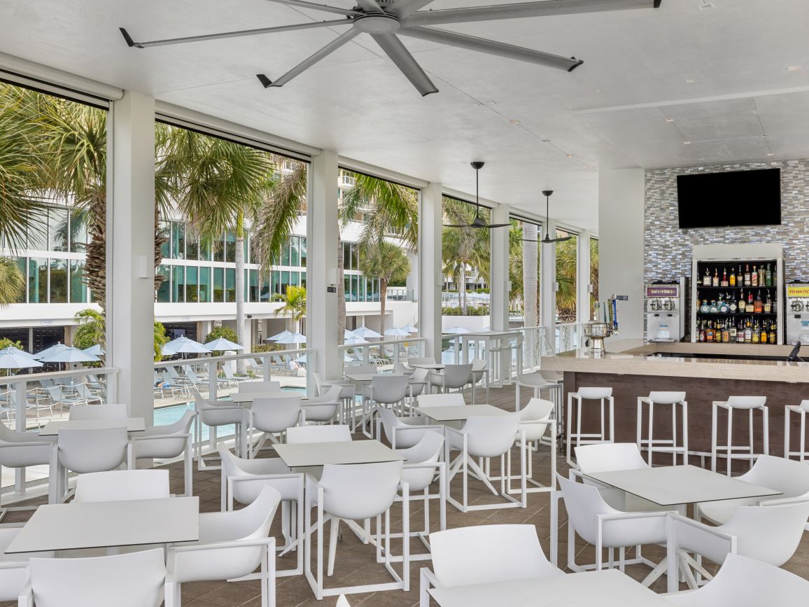 Stilts Beachside Bar & Grill - Seating Area